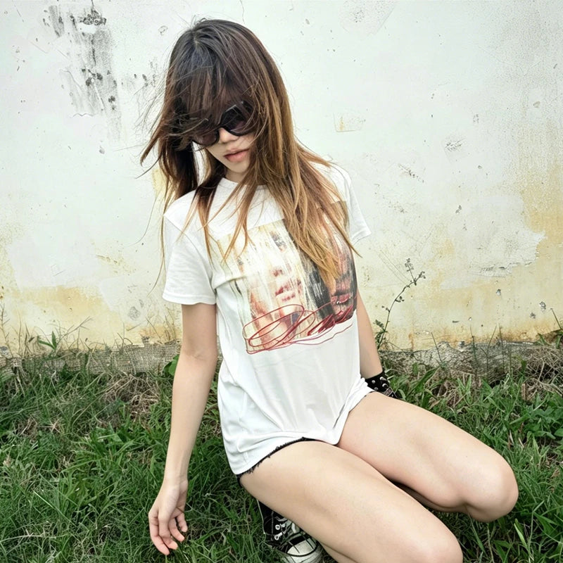 Chic Dollette Grunge Short Sleeve T Shirt
