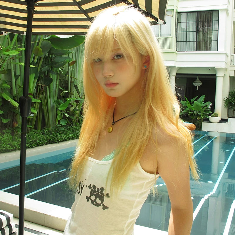 Chic Dollette White See Through Tank