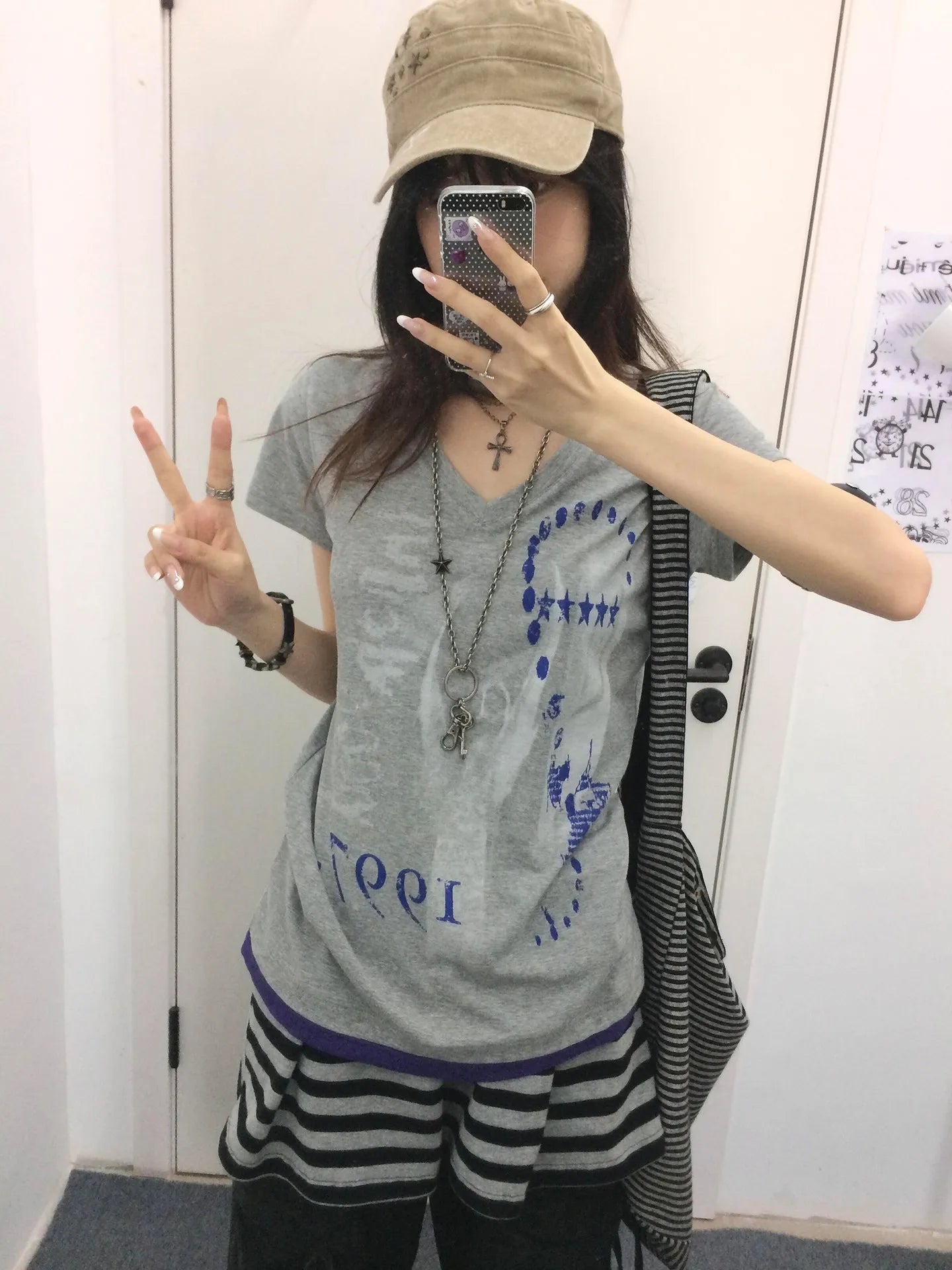Chic Dollette Short Sleeve Vintage Top