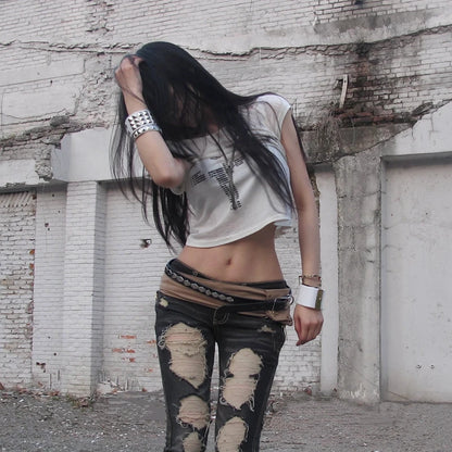 Chic Dollette Punk Rock Short Sleeve Tee
