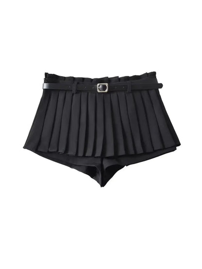 Chic Dollette Koreanischer Stil Zweiteiliges Set Kariertes Hemd Und A-Linien-Rock Japanische Fairycore Damen Zweiteiliges Outfit-Set E-Girls Anzüge