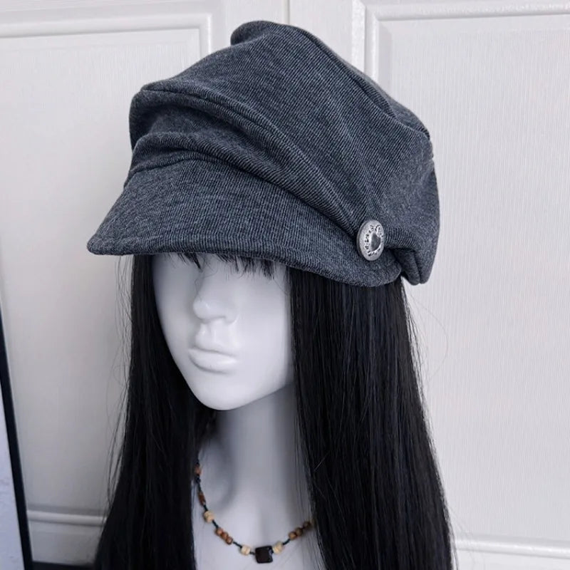 Chic Dollette Pleated Cloudy Beret