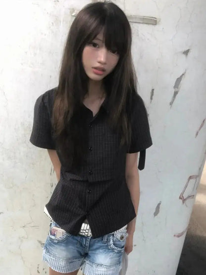 Chic Dollette Plaid Shirt