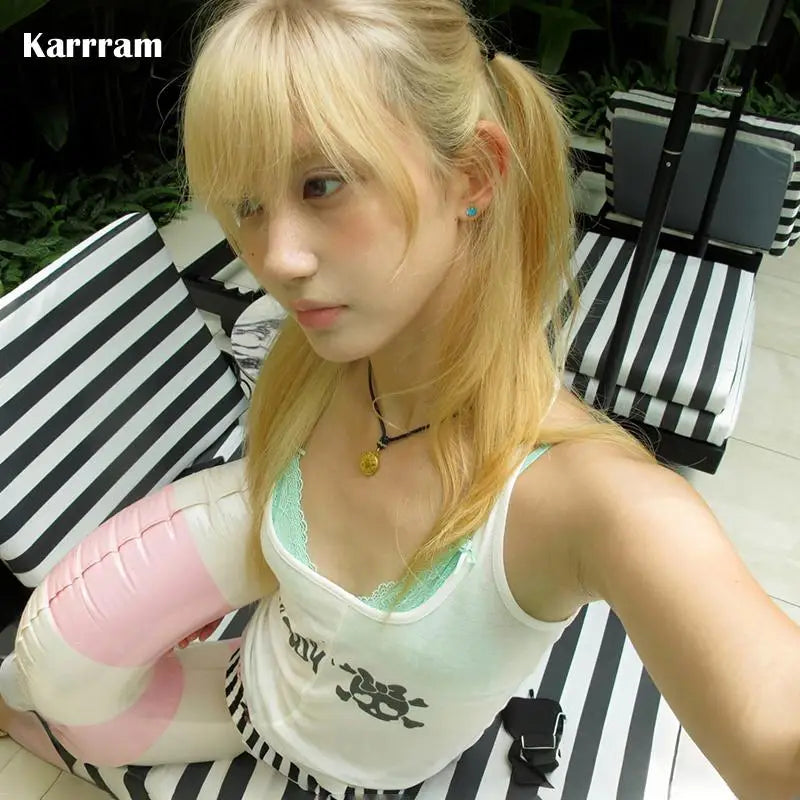 Chic Dollette White See Through Tank