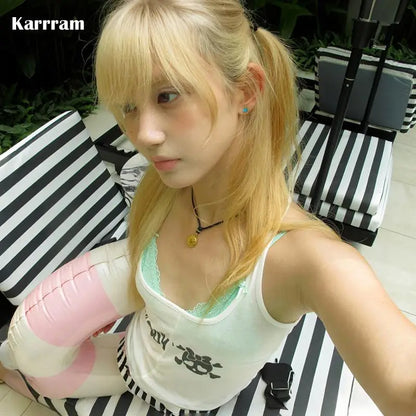 Chic Dollette White See Through Tank