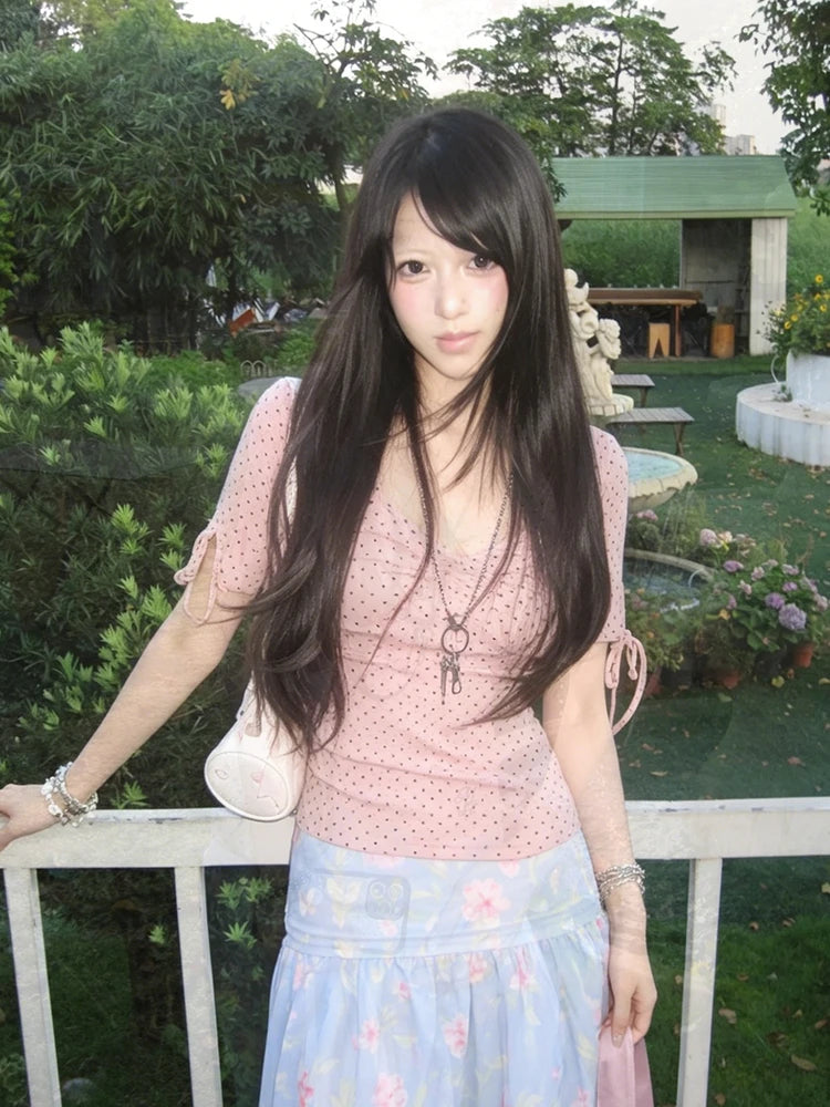 Chic Dollette Polka Dot T-shirt