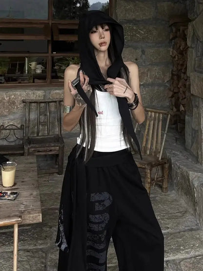 Schickes Dollette Hotsweet Tanktop Weißes Skinny Top 2000er Kleidung Sexy Weste Koreanische Mode Ärmellose Damenbekleidung Sommer 2025