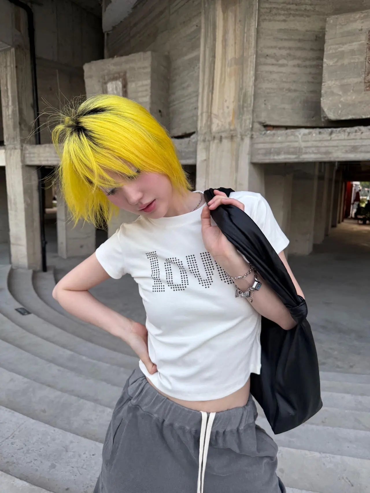 Chic Dollette 2000s Womens Slim Short Sleeve Tee Y2k Japanese Vintage Tops Streetwear American Retro Tshirts