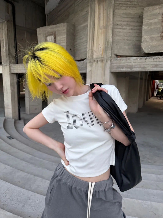 Chic Dollette 2000s Short Sleeve Love  Tee