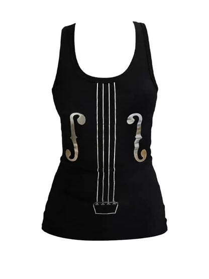 Chic Dollette Women Summer  2000s  Sleeveless T-shirt