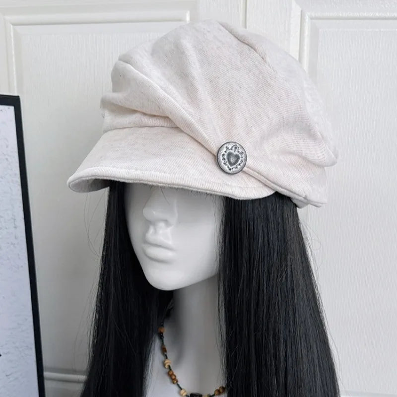 Chic Dollette Pleated Cloudy Beret