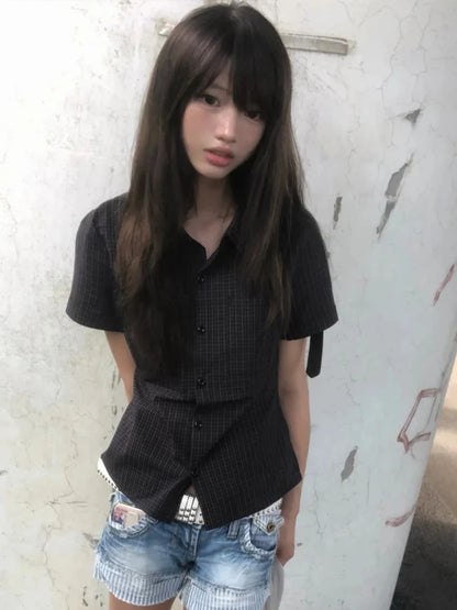 Chic Dollette Plaid Shirt
